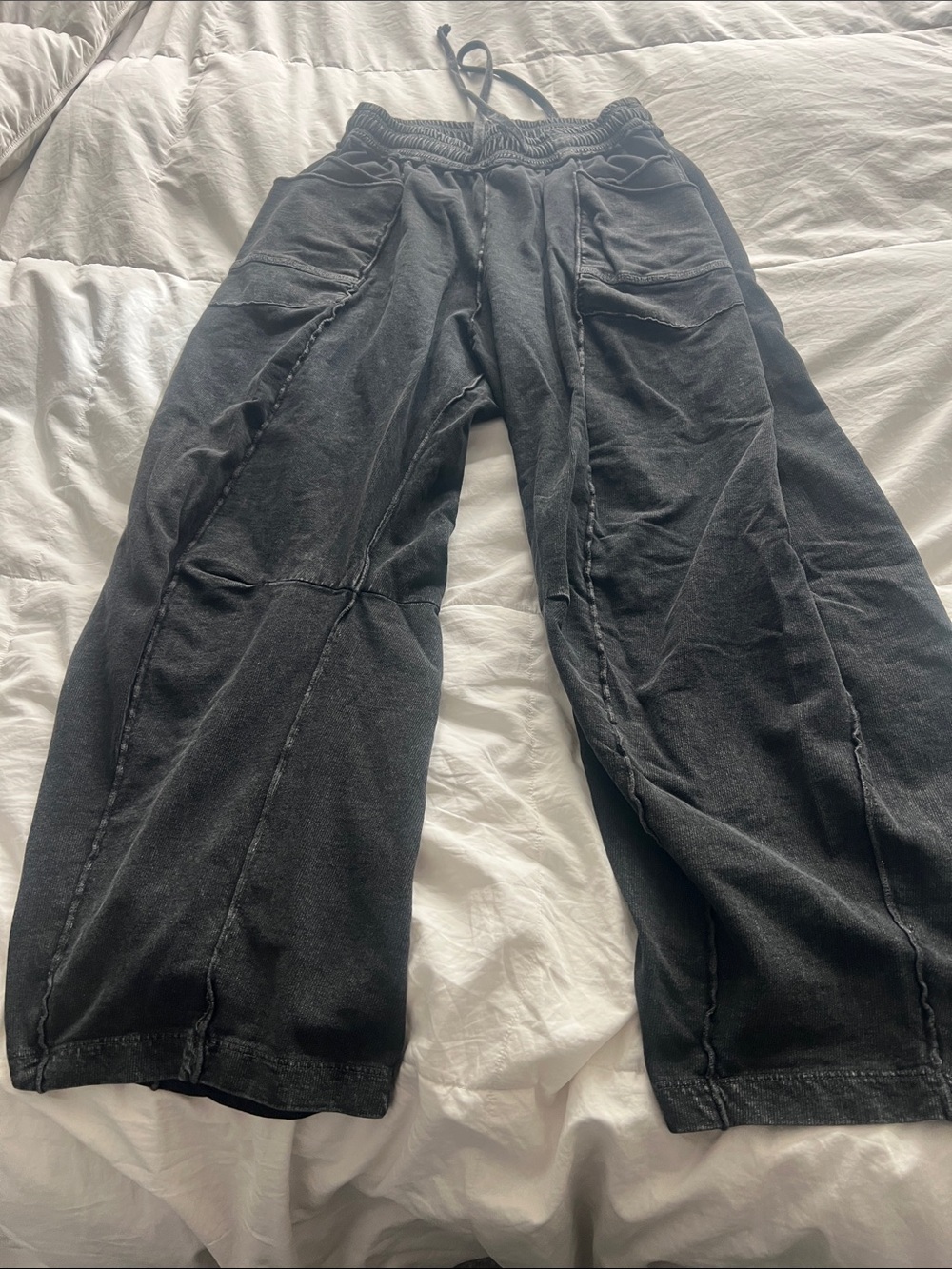 Women’s Free People, Kaiden Barrel Leg Paint